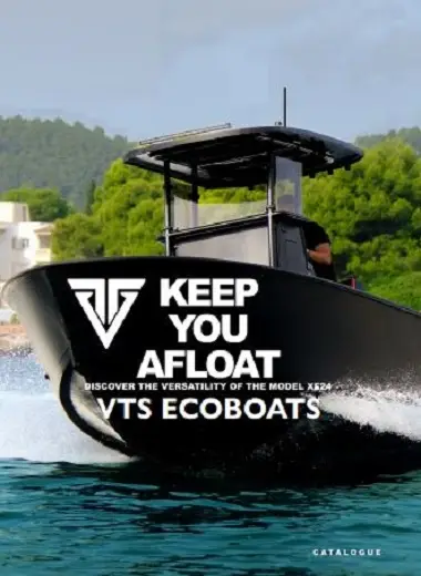 HDPE Boat used for Marine and Coastal Rescue Services